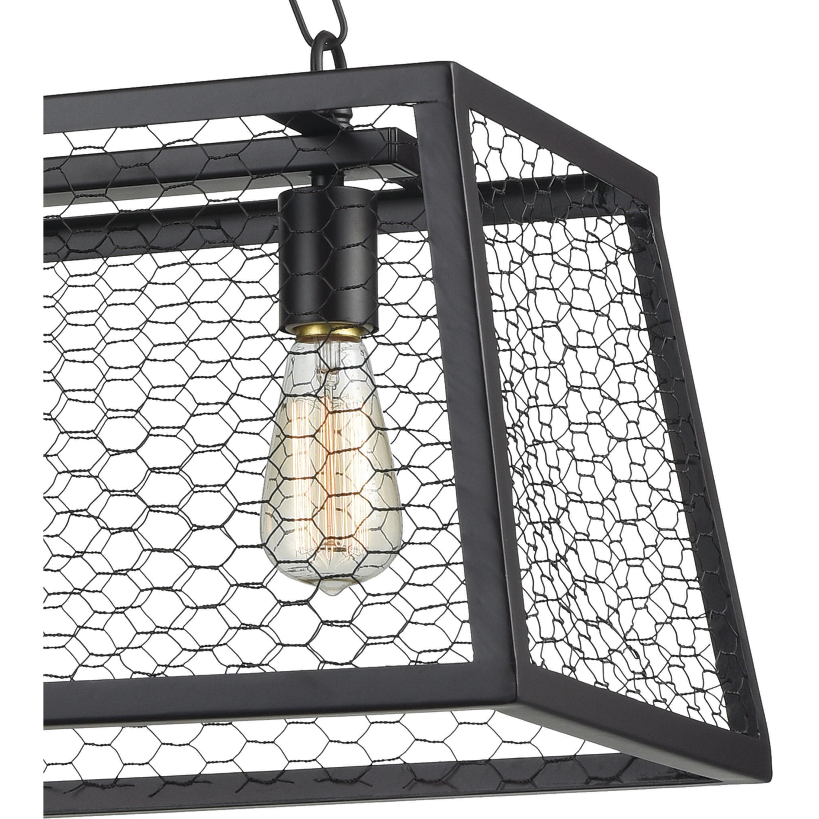 Grange 4 Light 31 inch Oil Rubbed Bronze Chandelier Ceiling Light