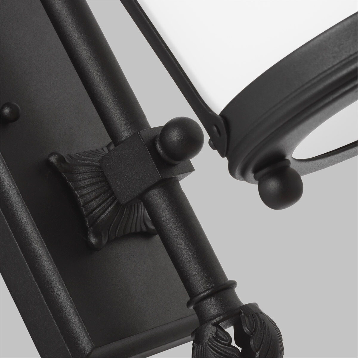 Cape May 1 Light 26.25 inch Black Outdoor Wall Lantern, Large