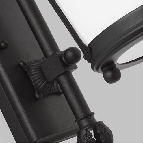 Cape May 1 Light 26.25 inch Black Outdoor Wall Lantern, Large