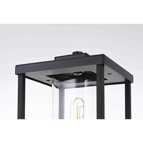 Memphis 1 Light 16.5 inch Black Outdoor Post Light