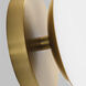 ED Ellen DeGeneres Lune 1 Light 6.5 inch Burnished Brass Sconce Wall Light