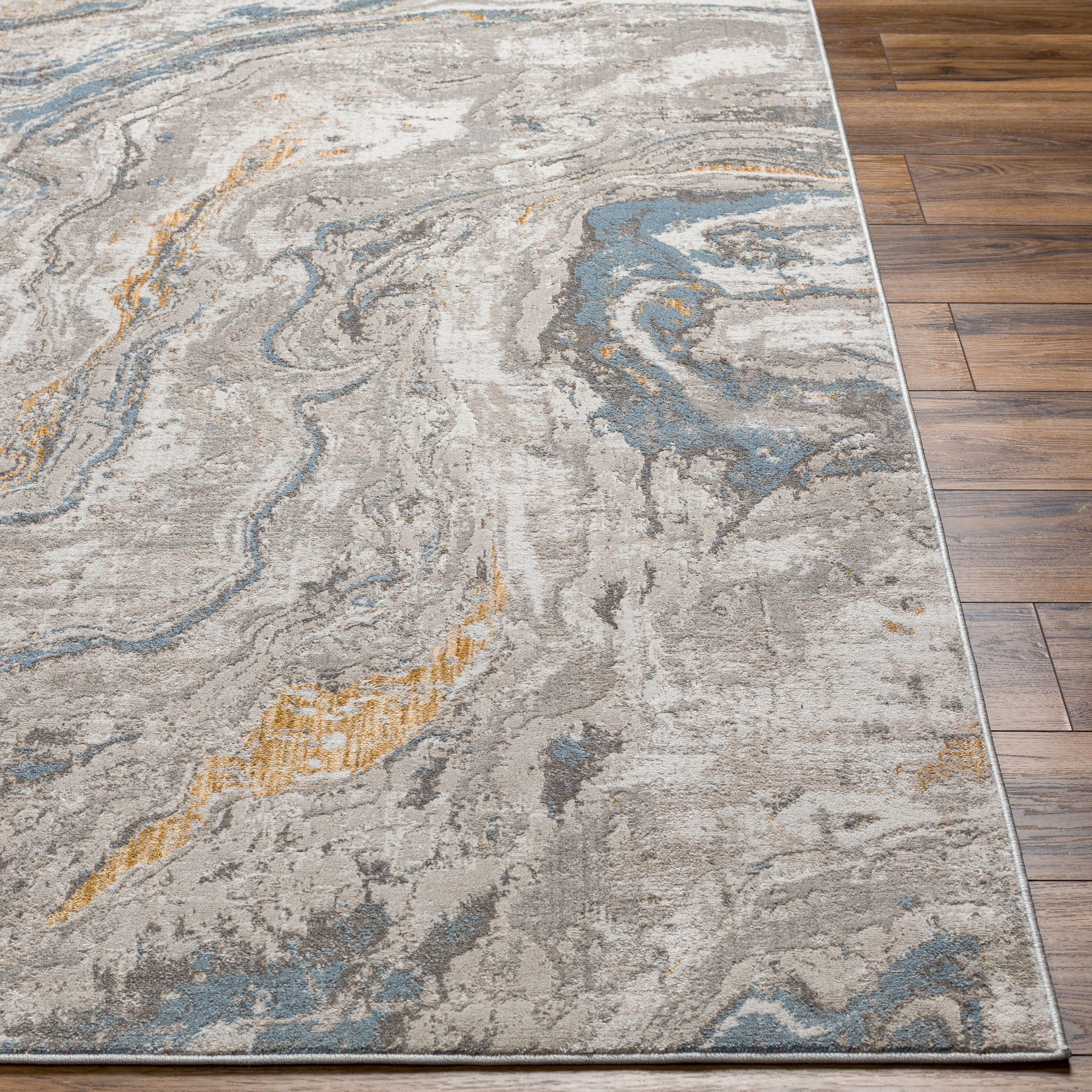 Roswell 108 X 79 inch Taupe Rug, Rectangle