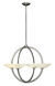 Method 8 Light 33.75 inch Brushed Nickel Chandelier Ceiling Light