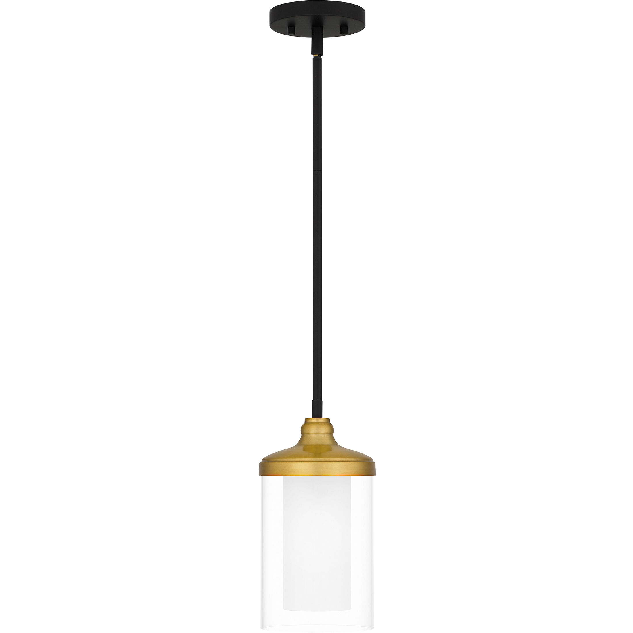 Rowland 1 Light 6 inch Matte Black Mini Pendant Ceiling Light