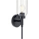 Madden 1 Light 5 inch Black Wall Sconce Wall Light