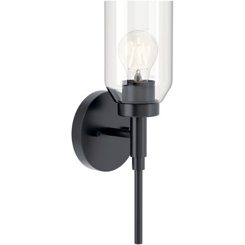 Madden 1 Light 5 inch Black Wall Sconce Wall Light
