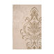 Modern Classics 36 X 24 inch Neutral and Green Area Rug, Wool