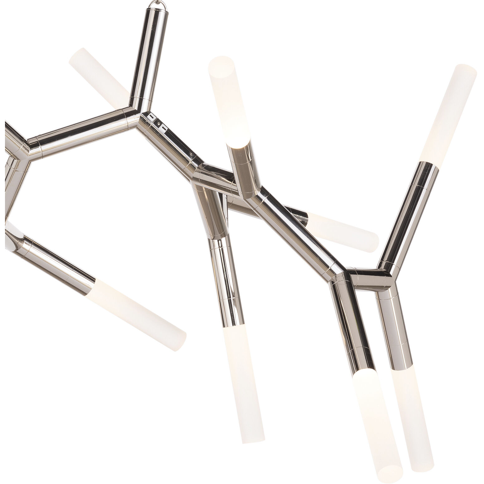 Traveler 13 Light 49 inch Polished Nickel Chandelier Ceiling Light, Large