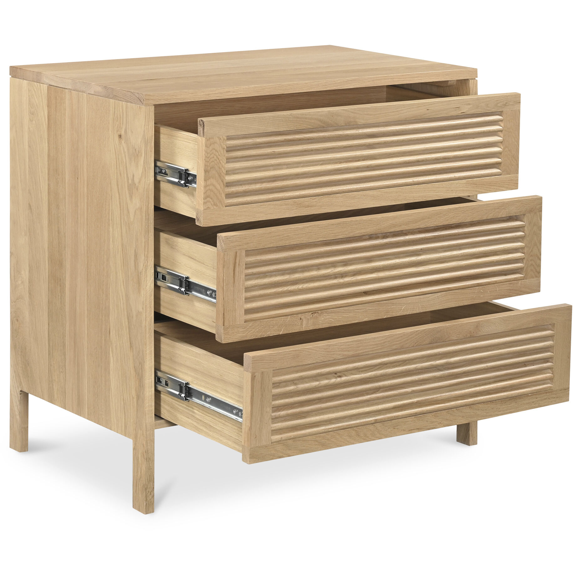 Teeda Natural Dresser, Nightstand