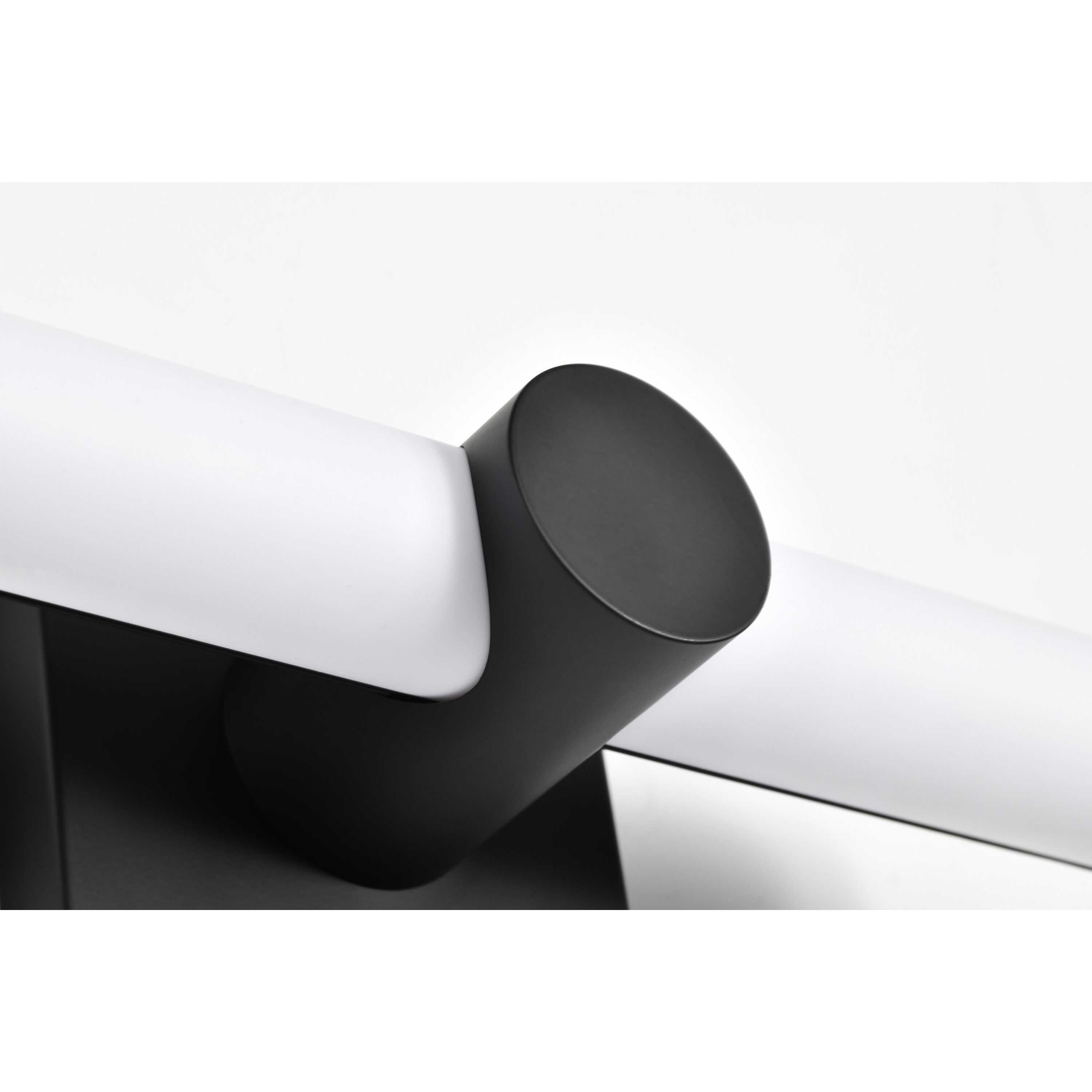 Bowman LED 12 inch Matte Black Vanity Light Wall Light