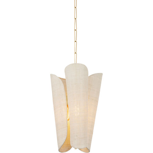 Springhill 3 Light 14.25 inch Gold Leaf Pendant Ceiling Light