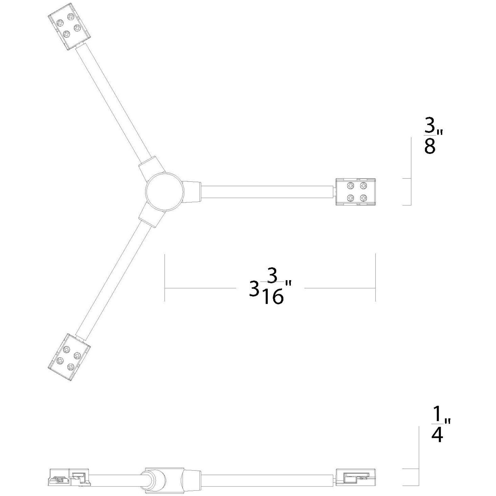 Basics & Gemini 24 5.14 inch Black LED Tape Lighting, WAC Lighting