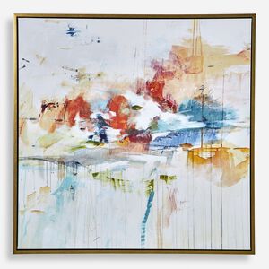 Dream State Multicolor Framed Abstract Art