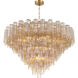 Addis 28 Light 49 inch Aged Brass Chandelier Ceiling Light
