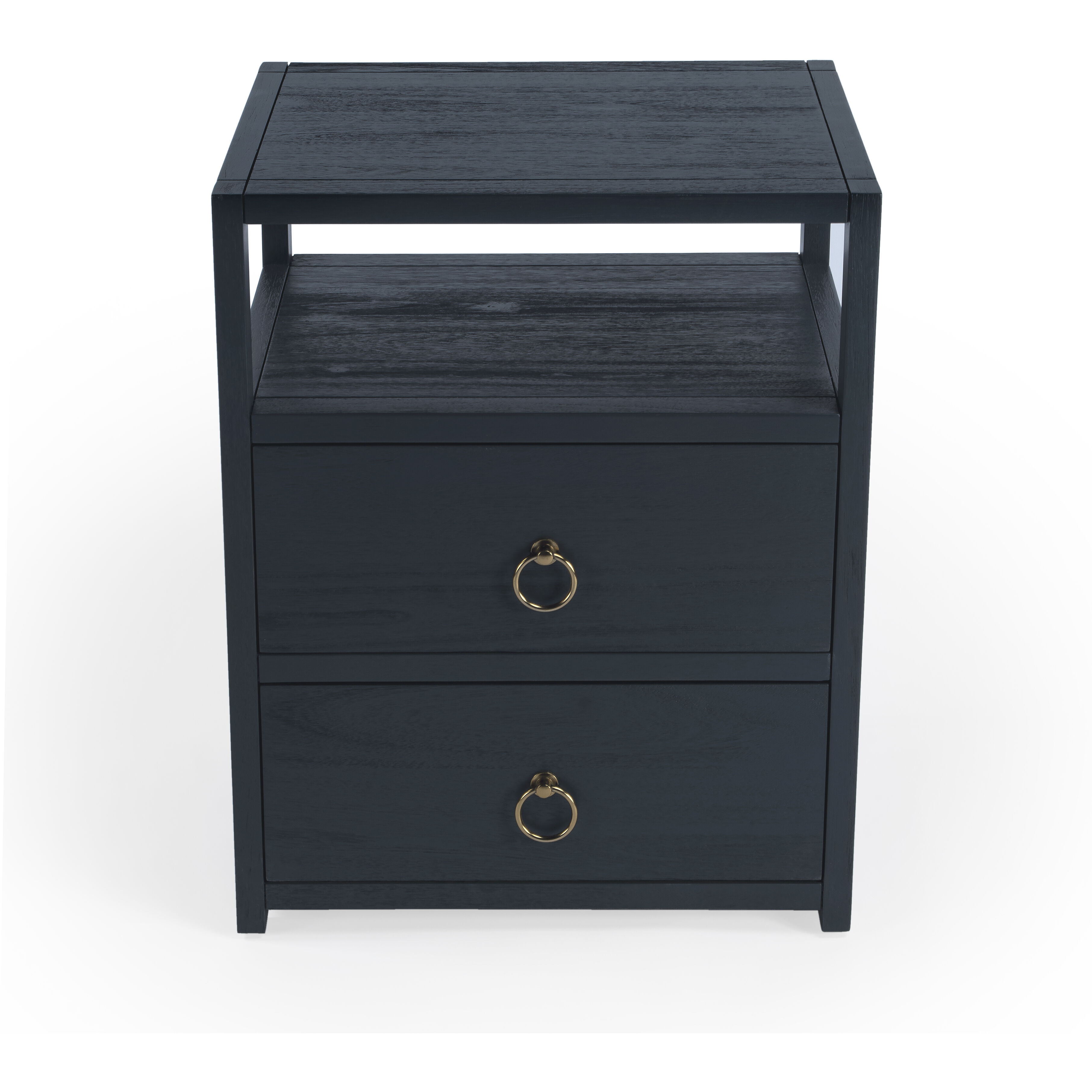 Lark Nightstand in Navy Blue