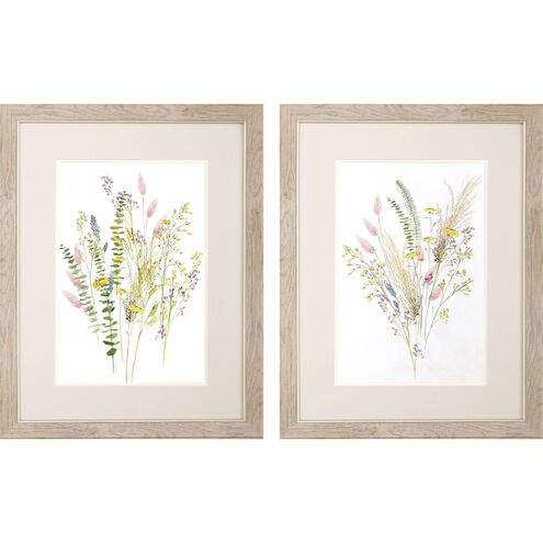 Florals Collection Pink Framed Art