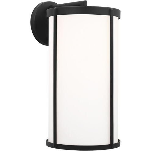 Luning 1 Light 18.5 inch Textured Black Outdoor Wall Lantern, Extra Large