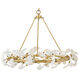 Audra 6 Light 36 inch Deluxe Gold Chandelier Ceiling Light