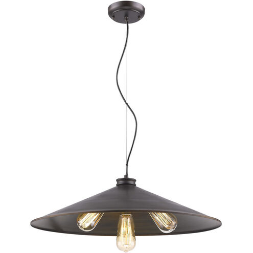 Alcove 4 Light 24 inch Oil Rubbed Bronze Pendant Ceiling Light