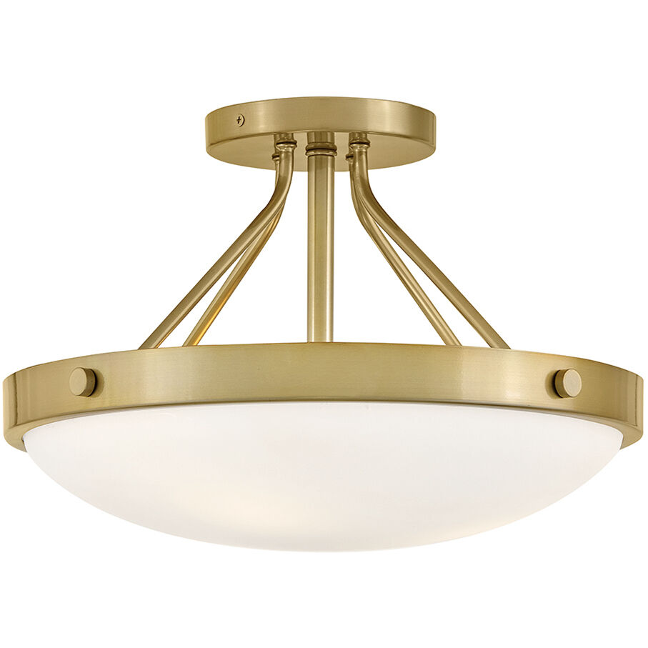 Gus 3 Light 14.50 inch Semi-Flush Mount