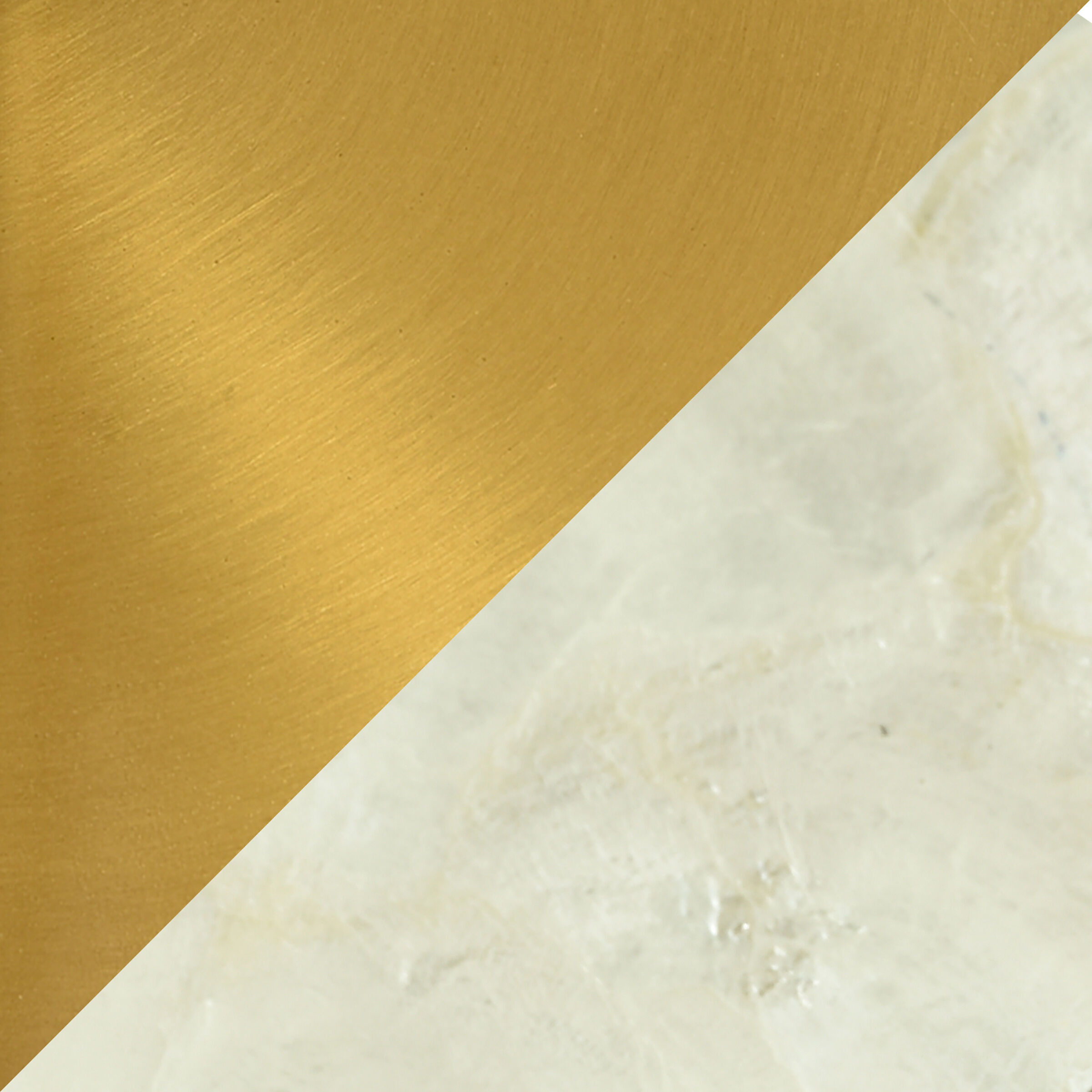 Verity 26 inch 40 watt White Marble and Polished Brass Table Lamp Portable Light