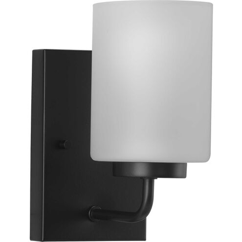 Merry 1 Light 4 inch Matte Black Bath Vanity Wall Light