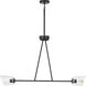 Keppe 2 Light 42 inch Dark Bronze Linear Pendant Ceiling Light