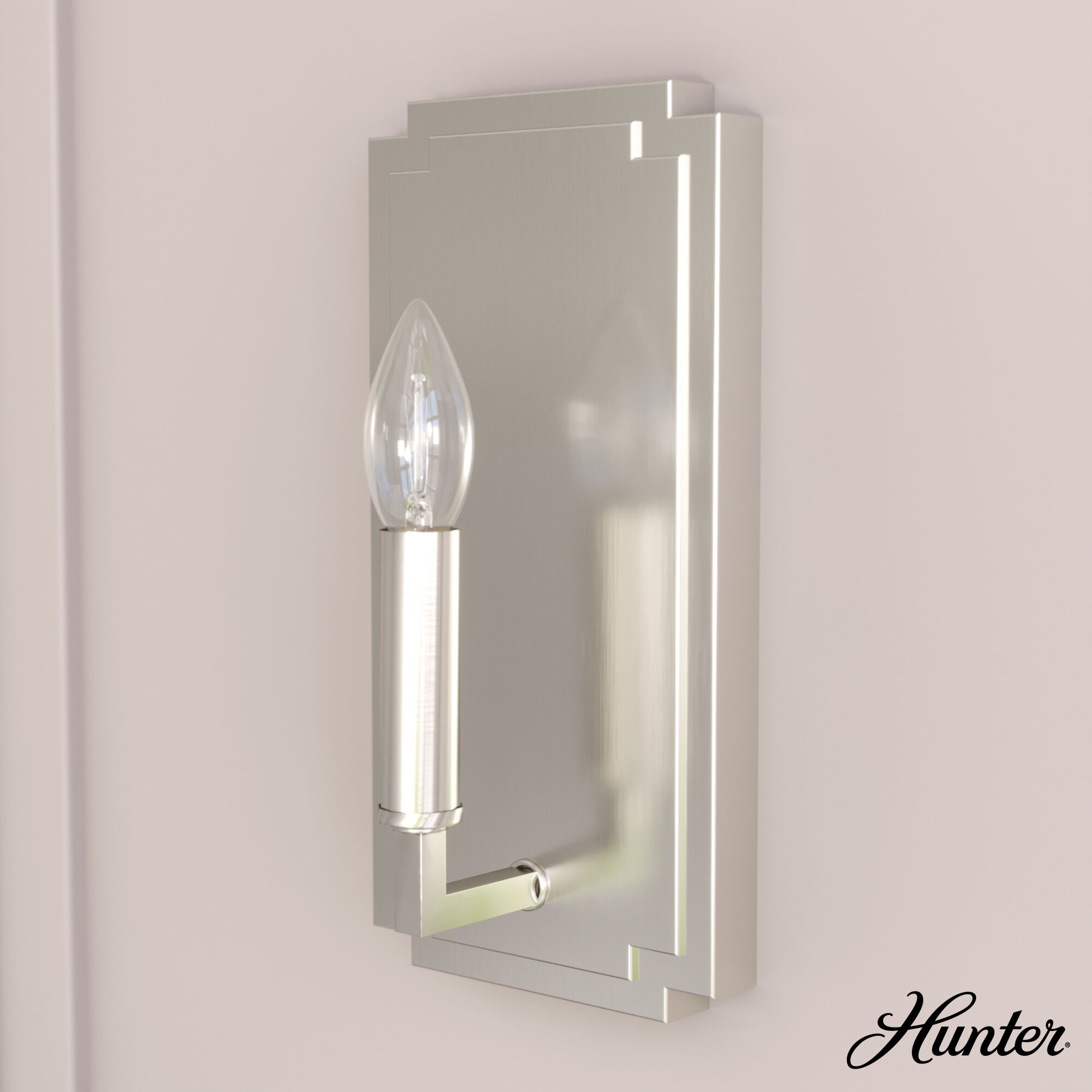 Zoanne 1 Light 5.25 inch Brushed Nickel Wall Sconce Wall Light