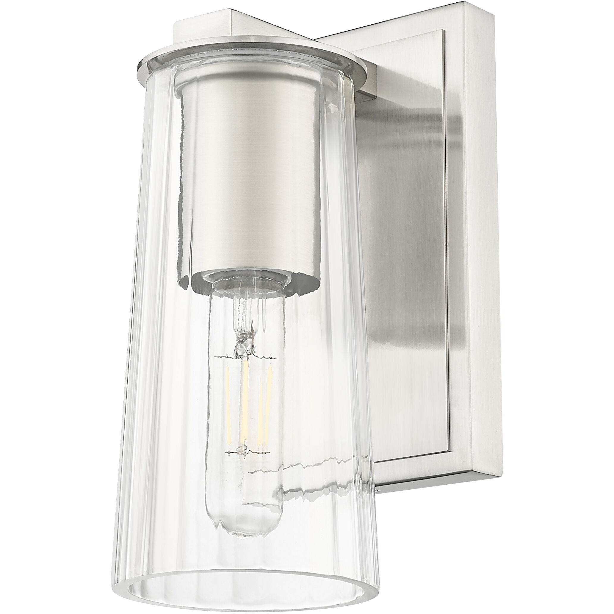 Titus 1 Light 4.5 inch Brushed Nickel Wall Sconce Wall Light