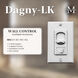 Atlas Dagny - LK 16 inch Matte Black with Solid Wood / Barn Wood Blades Rotational Ceiling Fan