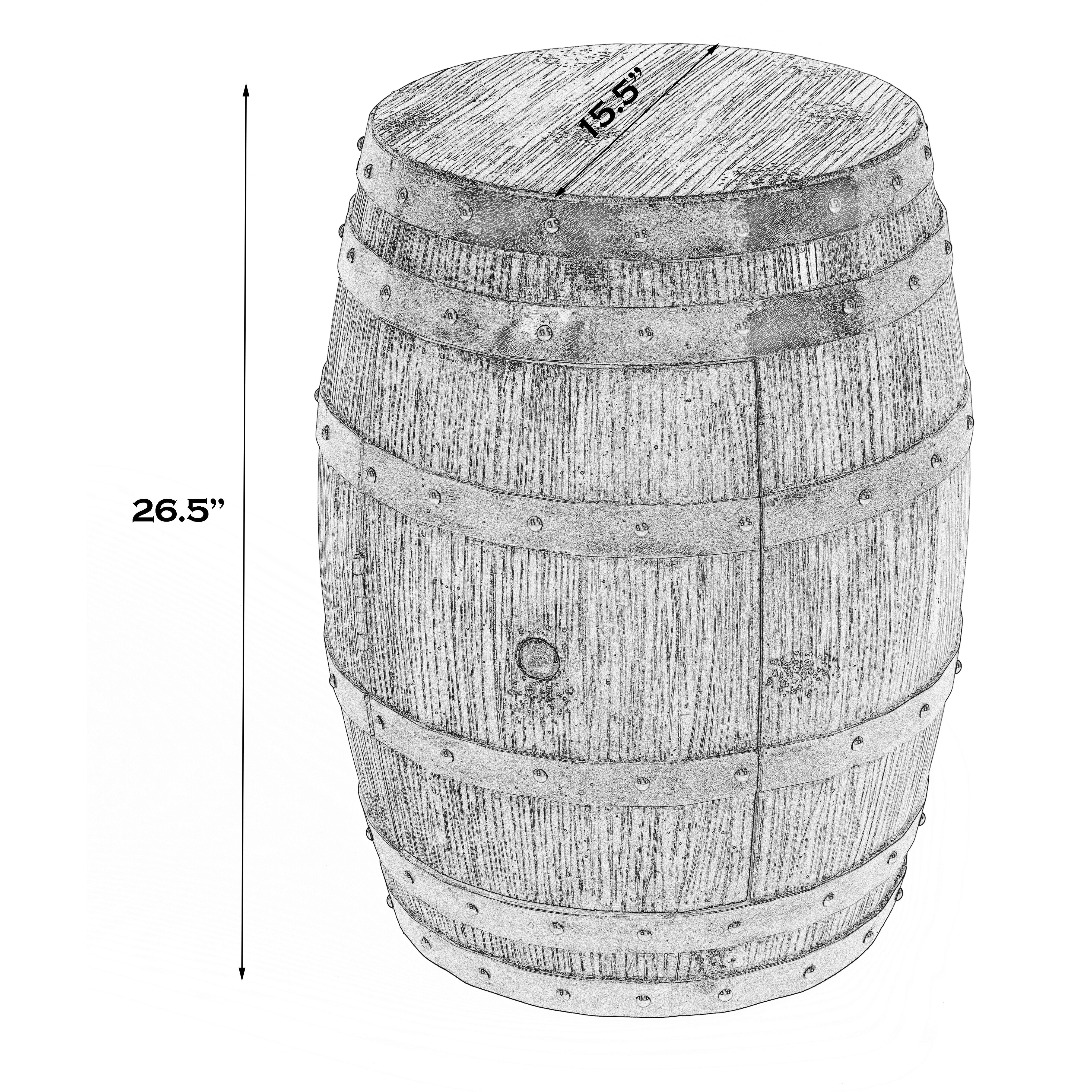 Mountain Lodge Lovell  27 X 18 inch Praline Accent Table