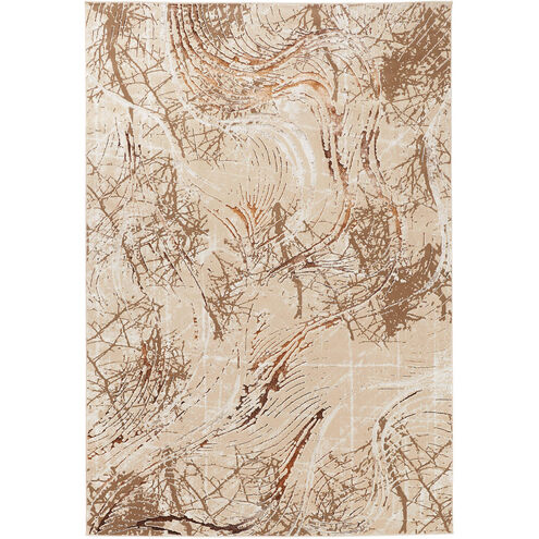 Piave 36 X 24 inch Earth Tones Rug in 2 x 3
