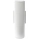 Brentwood LED 12 inch White Outdoor Wall Sconce, Large
