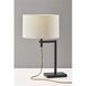 Winthrop 24 inch 100 watt Antique Bronze Table Lamp Portable Light