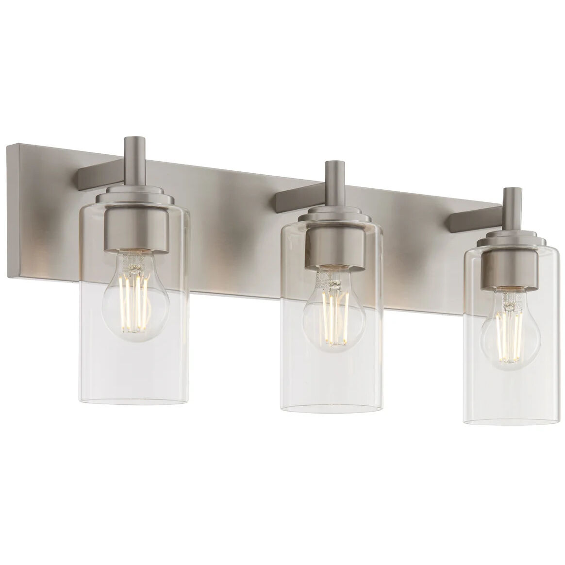 Fallstaff 3 Light 22.5 inch Satin Nickel Vanity Light Wall Light