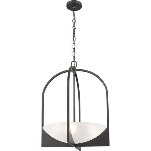 Devon 4 Light 18 inch Matte Black Pendant Ceiling Light