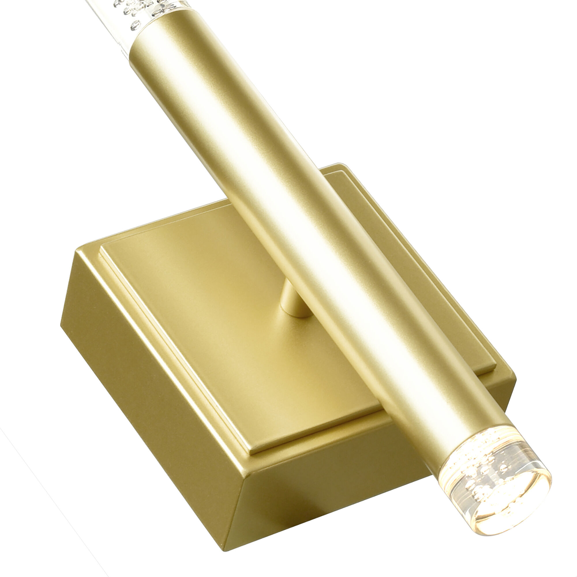 Dragonswatch LED 4.3 inch Satin Gold Wall Light