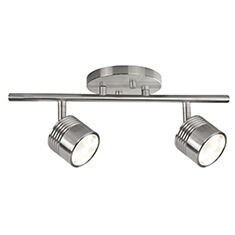 Lyra 1 Light 120V Brushed Nickel Track Light Ceiling Light