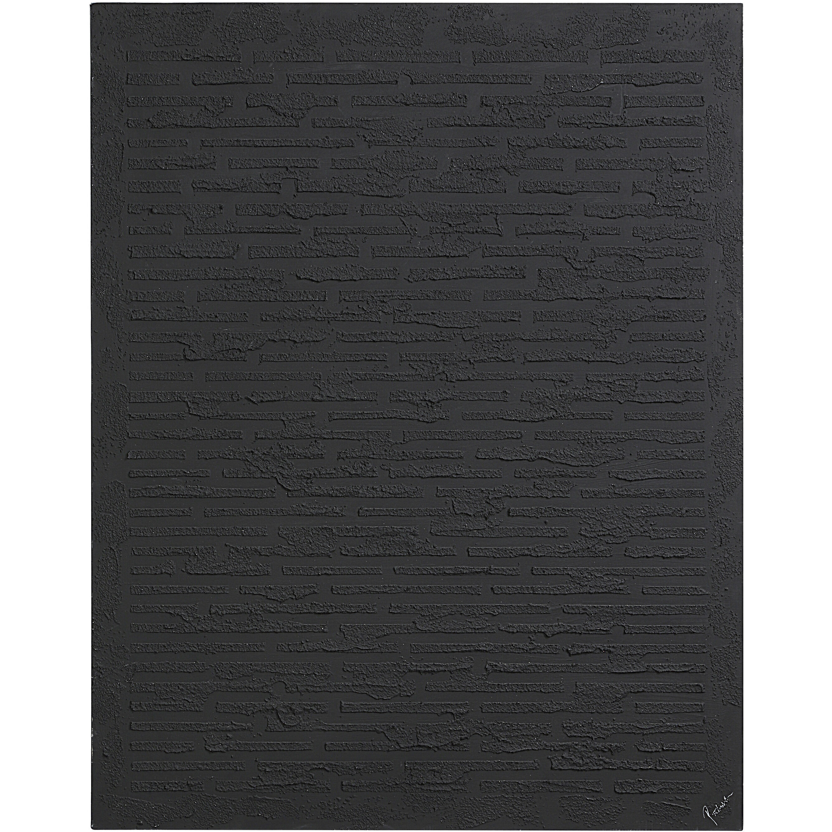 Kinetic Black Canvas Art