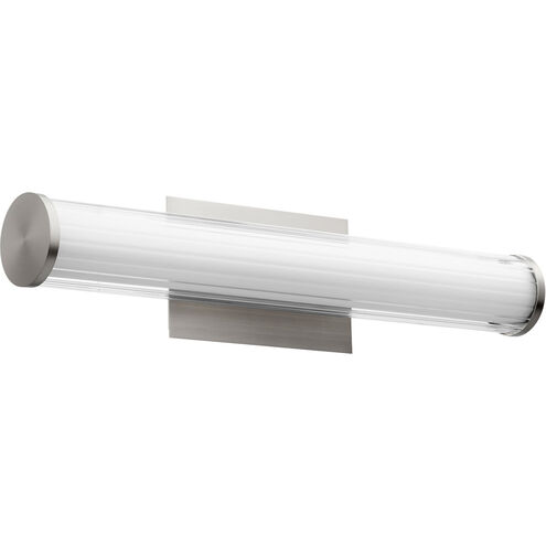 Fort Worth LED 23.25 inch Satin Nickel Bath Vanity Wall Light
