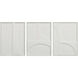 Marsh Matte White Wall Decor, Set of 3