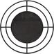 Bullseye 23.63 X 23.63 inch Matte Black Mirror