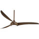 Light Wave 65 inch Distressed Koa Ceiling Fan