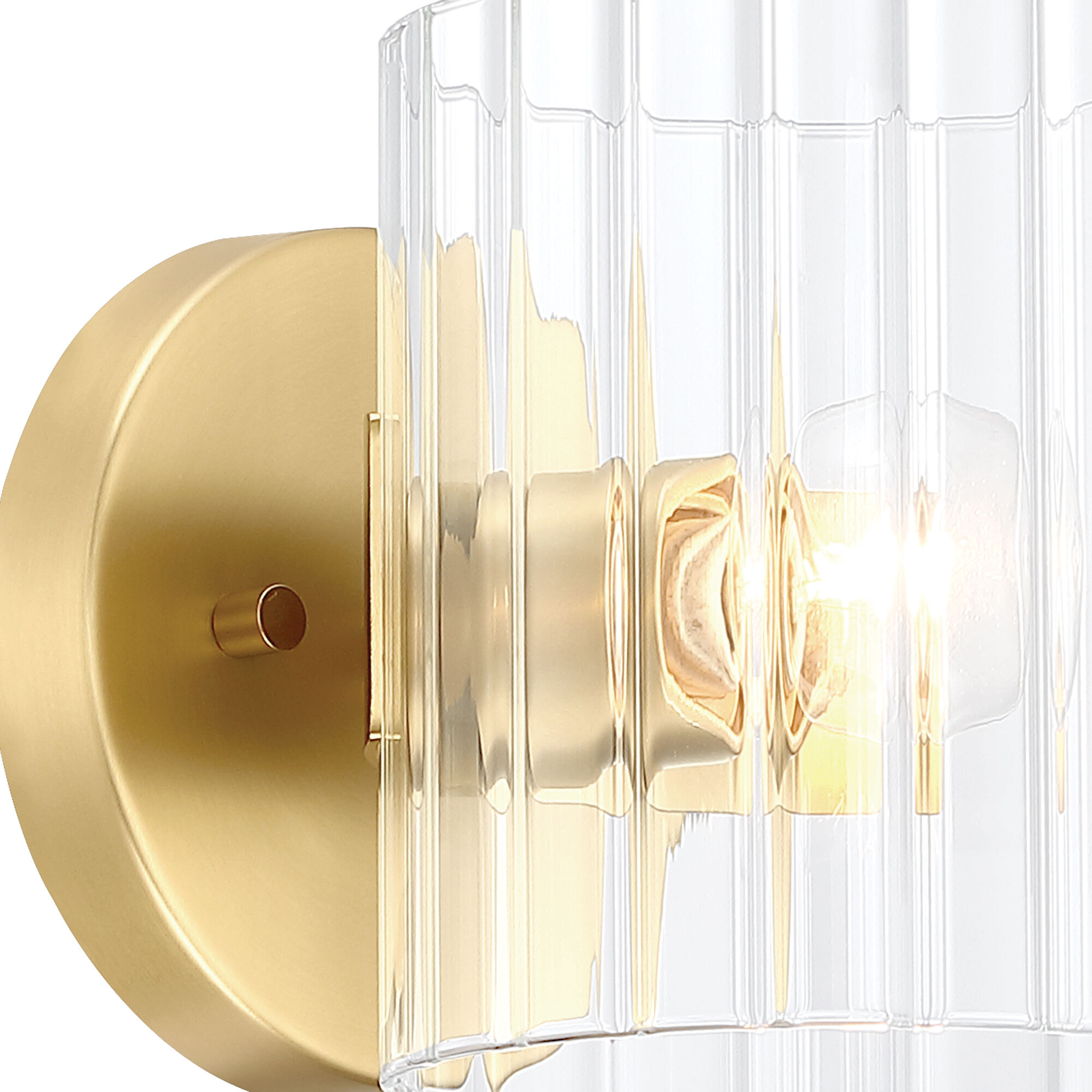 Aries 1 Light 5 inch Brushed Gold Wall Sconce Wall Light