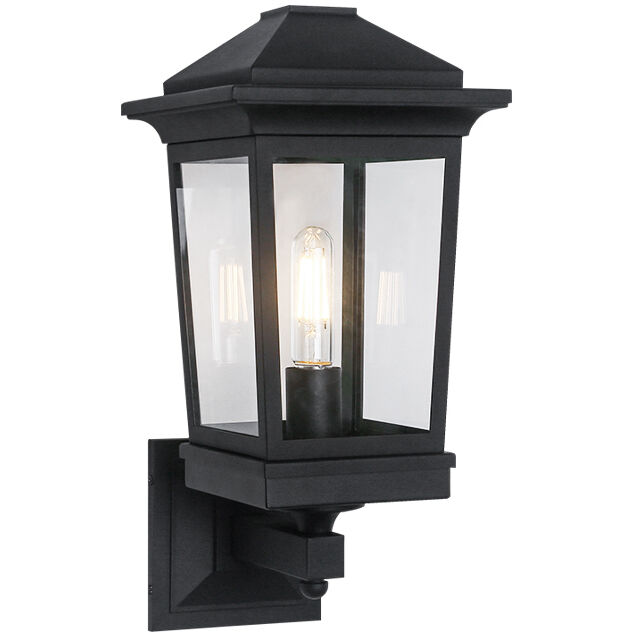 Ardenno 1 Light 16.75 inch Matte Black Outdoor Wall Light