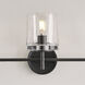 ED Ellen DeGeneres Marietta 3 Light 24 inch Aged Iron Vanity Light Wall Light