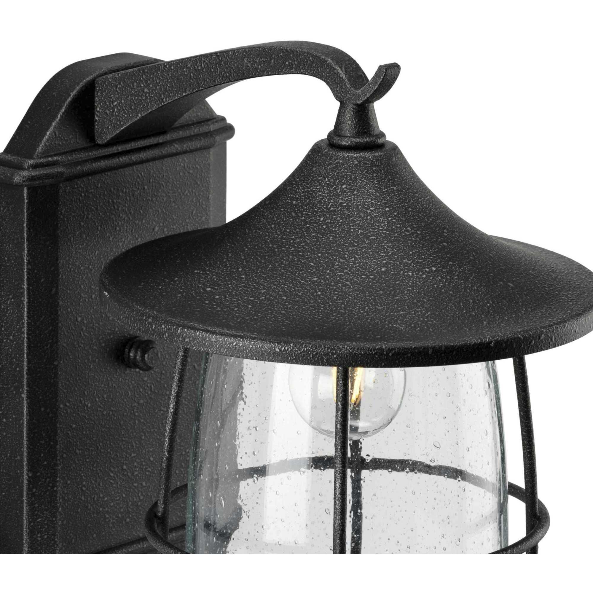 Prairie 1 Light 14 inch Gilded Iron Outdoor Wall Lantern, Large