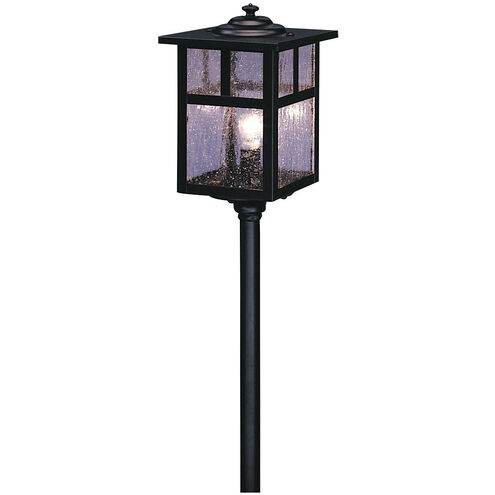 Mission 18 watt Antique Copper Landscape Light in Frosted, No Accent