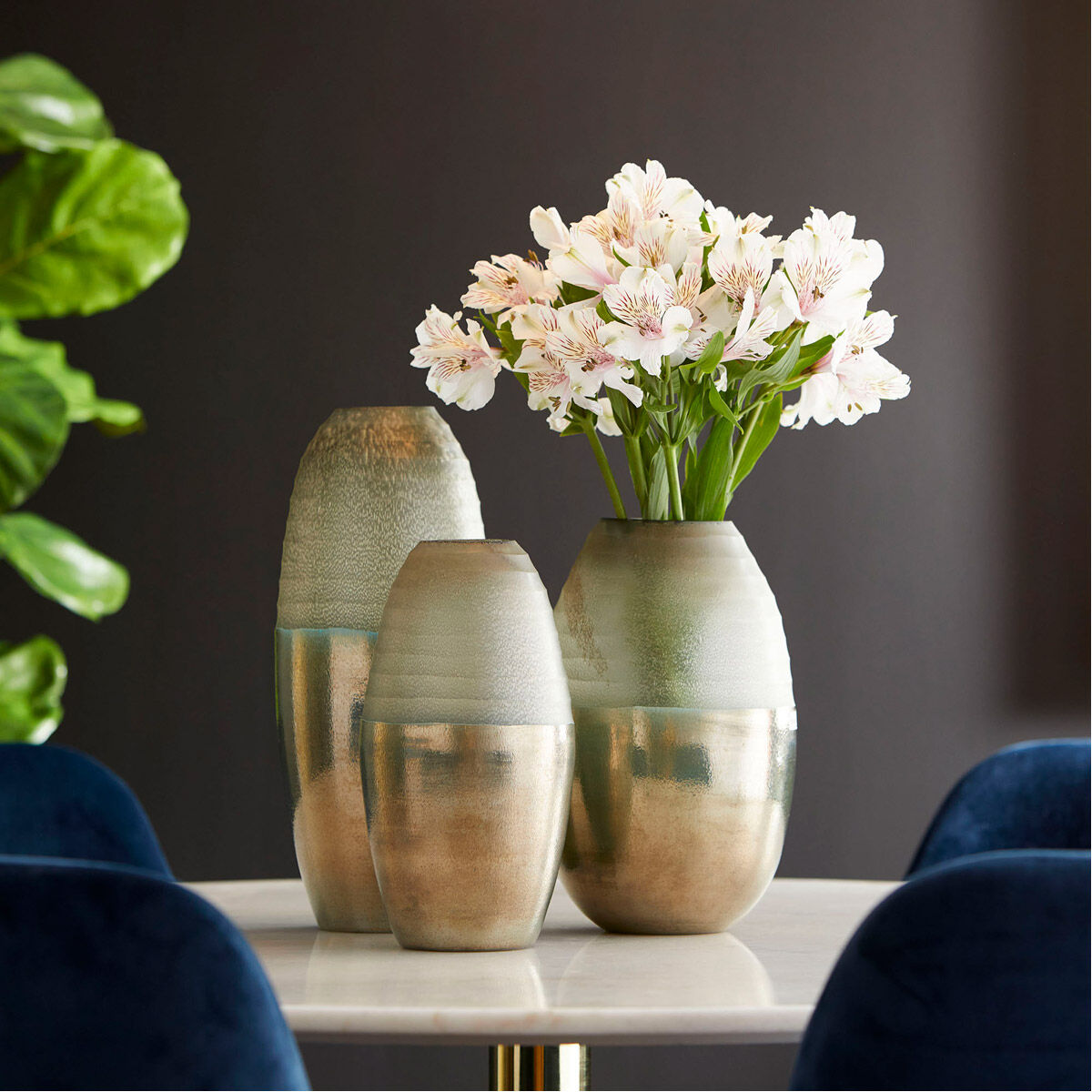 Around The World 16 X 7 inch Vase, Large