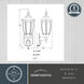 Rogers Park Textured Black Outdoor Motion Sensor